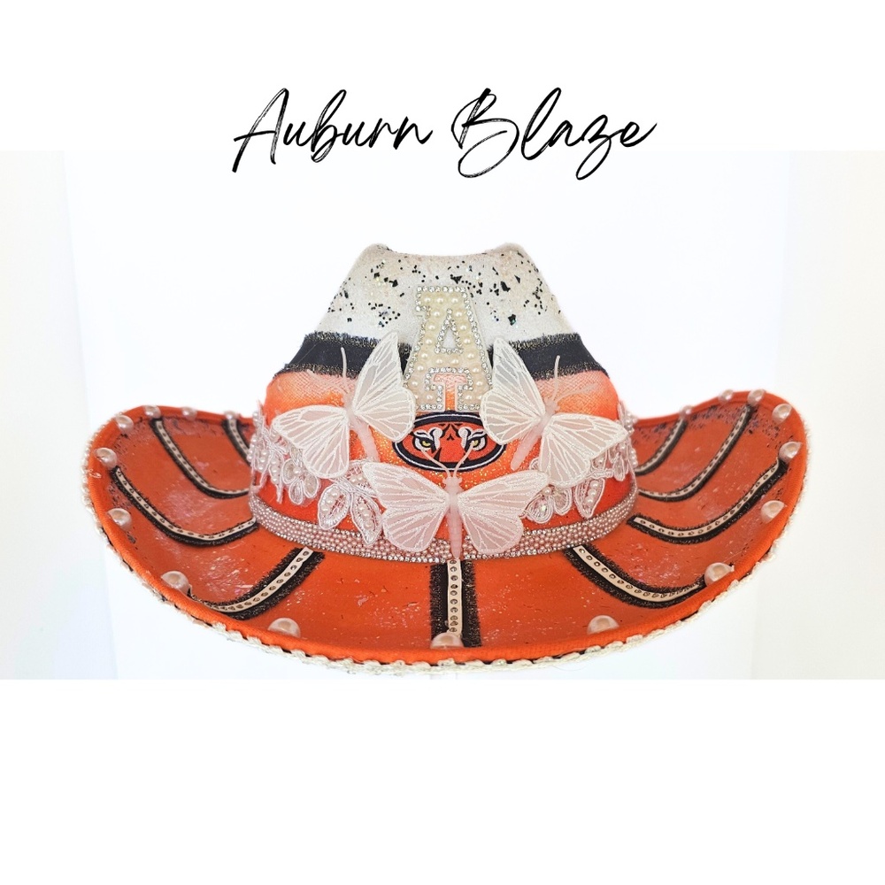 "Auburn Blaze" Cowgirl Hat
